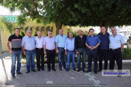 نواب القائمة المشتركة يجتمعون بإدارة مجلس دالية الكرمل